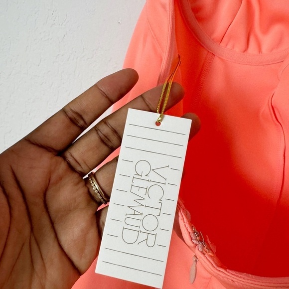 NWT Victor Glemaud Knit Halter Minidress - Picture 8 of 10